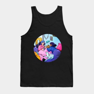 SleepOver_RoundVersion Tank Top